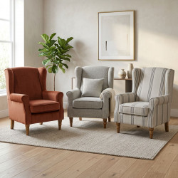 Harley Occasional Chair Rust